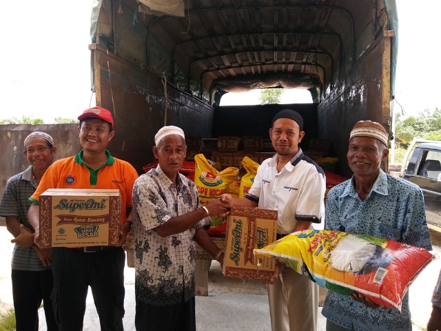 HM Yunus: Alhamdulillah bantuan dari perusahaan datang